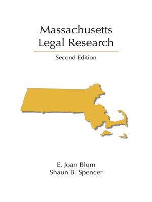 cover image of Massachusetts Legal Research